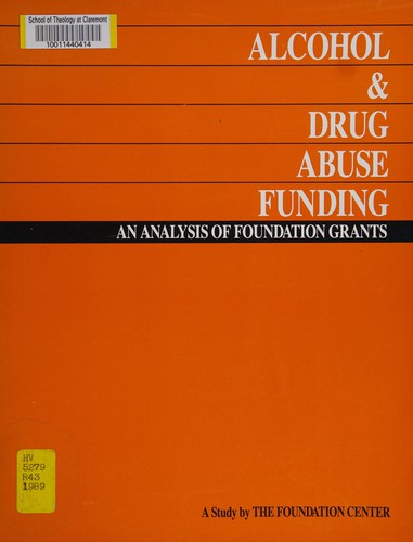 Cover for Alcohol & drug abuse funding