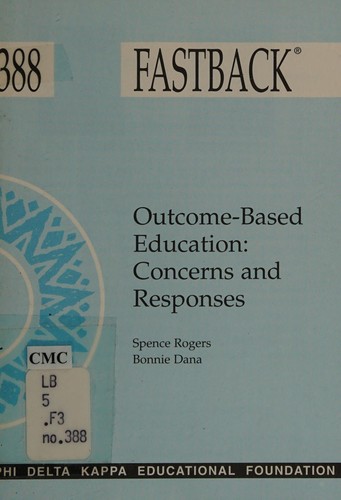 Cover for Outcome-based education