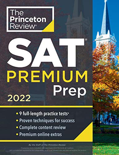 Cover for Princeton Review SAT Premium Prep, 2022