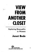 Cover for View From Another Closet