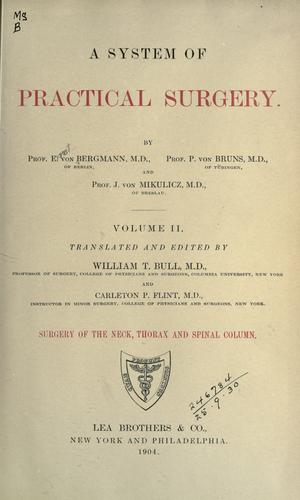 Cover for A system of practical surgery.
