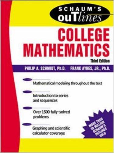 Cover for Schaum's outline of theory and problems of college mathematics