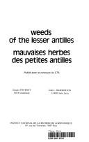 Cover for Weeds of the Lesser Antilles (Techniques Et Pratiques)