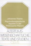 Cover for Psychotherapeutische Aspekte in der Philosophie Platons