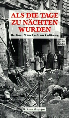 Cover for Als die Tage zu Nächten wurden