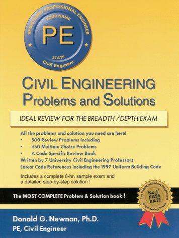 Cover for Civil engineering problems and solutions