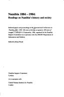 Cover for Namibia 1884-1984