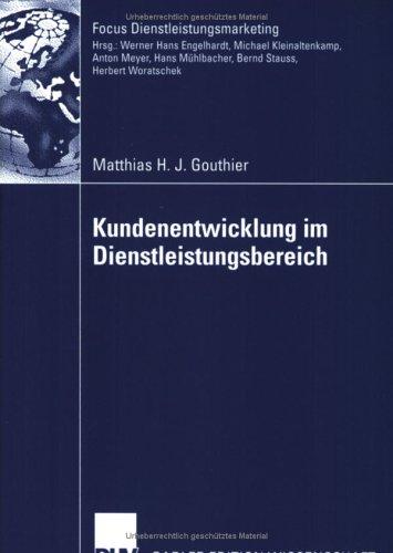 Cover for Kundenentwicklung im Dienstleistungsbereich.