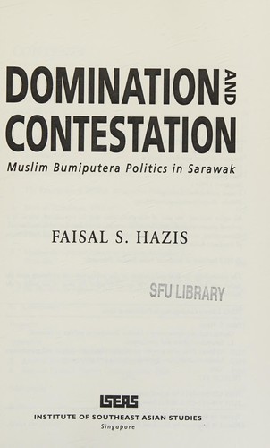Cover for Domination and contestation