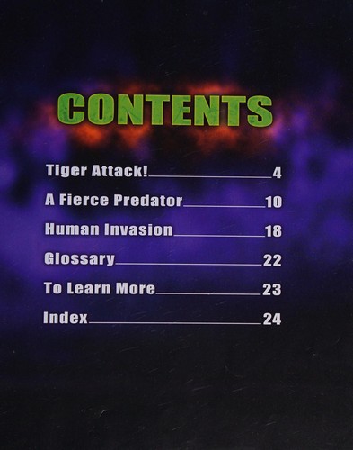 Cover for The bengal tiger
