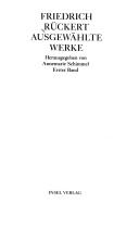 Cover for Ausgewählte Werke