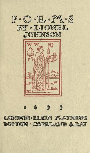 Cover for Poems