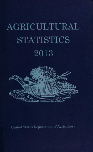 Cover for Agricultural Statistics