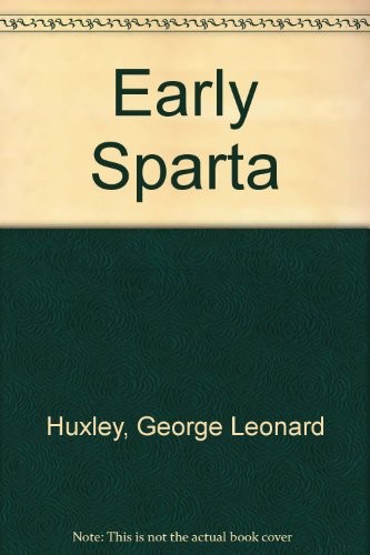 Cover for Early Sparta