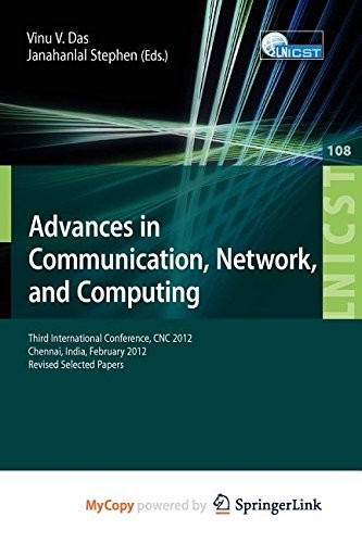 Cover for Advances in Communication, Network, and Computing