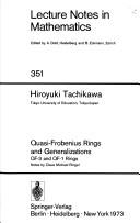 Cover for Quasi-Frobenius rings and generalizations