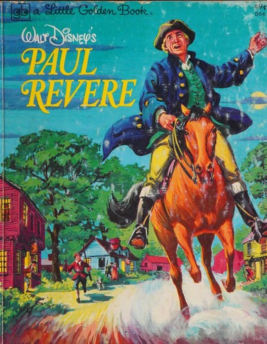 Cover for Little Golden Book Paul Revere (Little Golden Book)