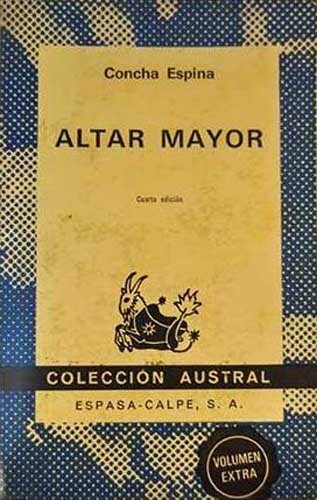 Cover for Altar mayor