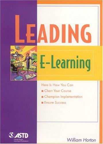 Cover for Leading e-learning