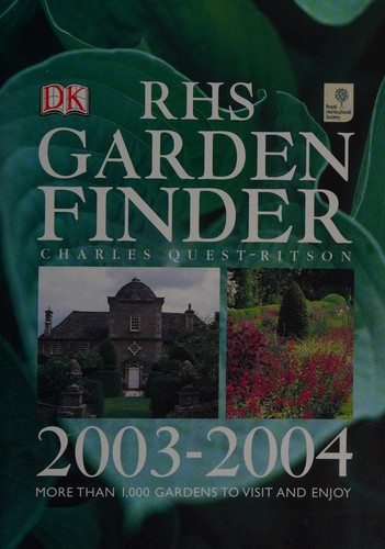 Cover for RHS garden finder 2003-2004