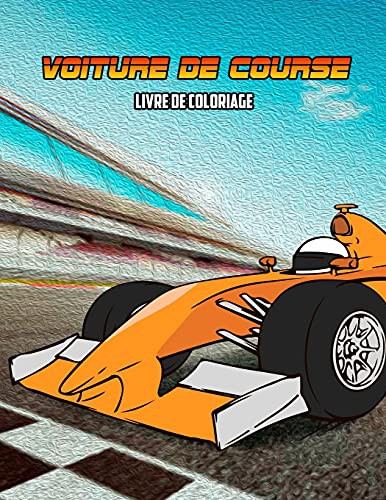 Cover for Voiture de Course Livre de Coloriage
