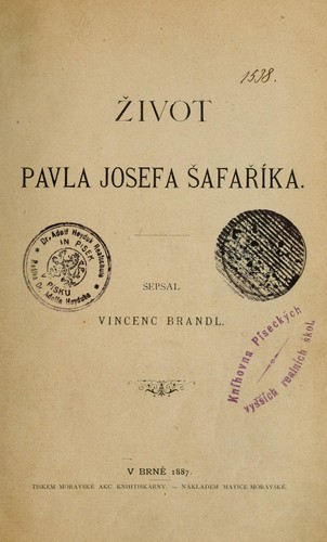 Cover for ivot Pavla Josefa afaíka