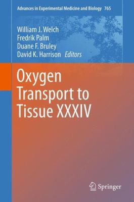 Cover for Oxygen Transport To Tissue Xxxiv