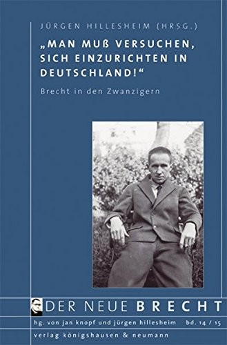 Cover for ""Man muß versuchen, sich einzurichten in Deutschland!""