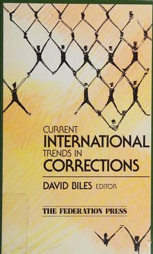Cover for Current International Trends in Corrections