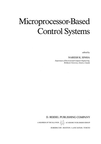 Cover for Microprocessor-Based Control Systems