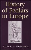 Cover for History of pedlars in Europe