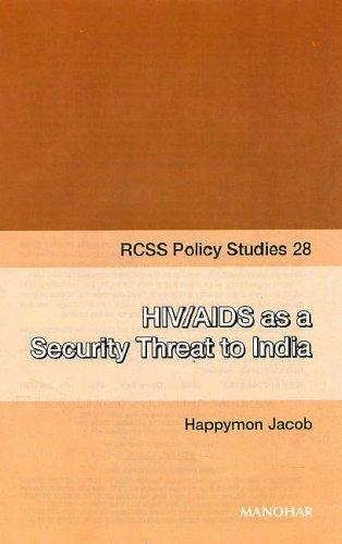Cover for HIV/AIDS as a security threat to India