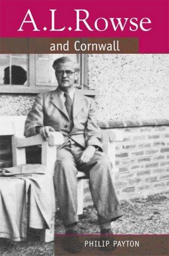 Cover for A. L. Rowse and Cornwall