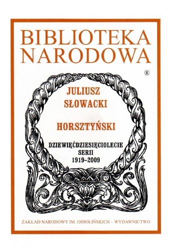 Cover for Horsztyński