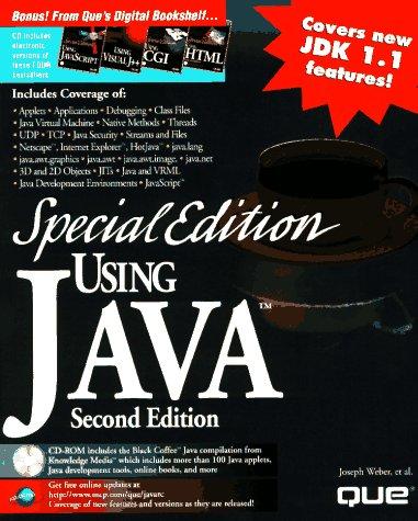 Cover for Using Java