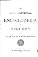 Cover for Biographical Encyclopedia of Kentucky