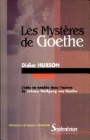 Cover for Les mystères de Goethe