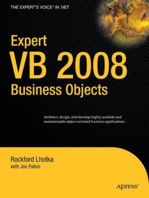 Cover for Expert Vb 2008 Business Objects