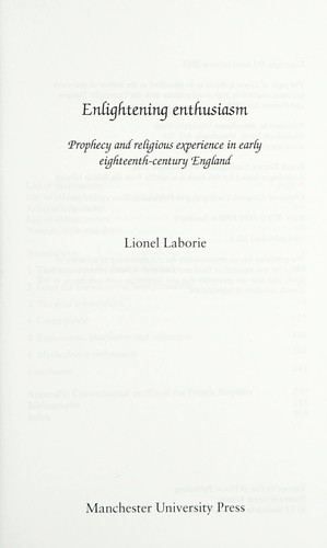 Cover for Enlightening enthusiasm