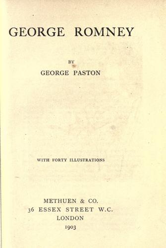 Cover for George Romney