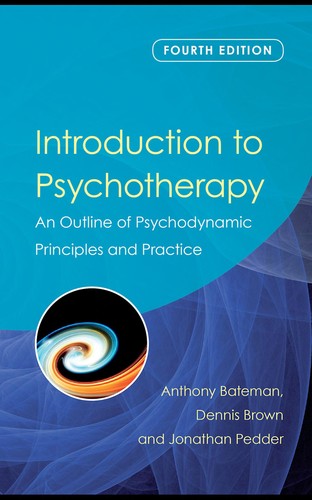 Cover for Introduction to psychotherapy