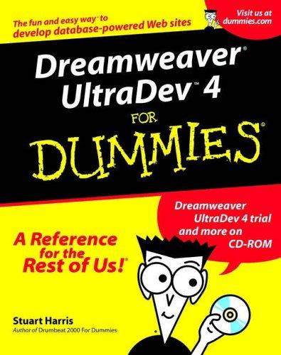Cover for Dreamweaver UltraDev for Dummies