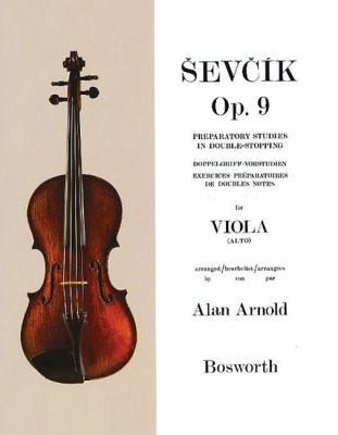 Cover for Preparatory Studies In Doublestopping For Viola Doppelgriffvorstudien Exercices Prparatoires De Doubles Notes Alto Op 9