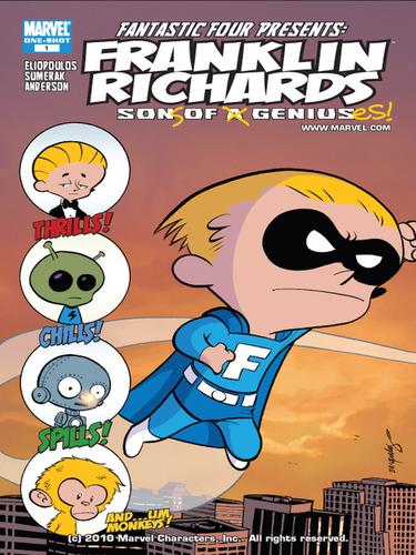 Cover for Franklin Richards: Sons Of Geniuses