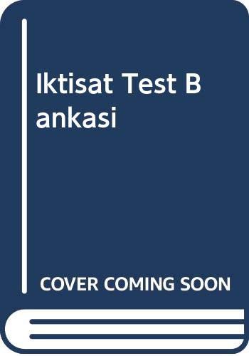 Cover for Iktisat Test Bankasi