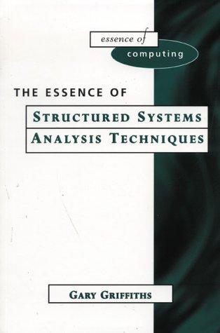 Cover for The essence of systems analysis techniques