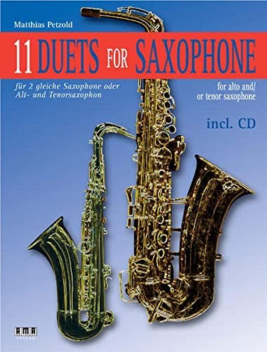 Cover for 11 Duets for Saxophone