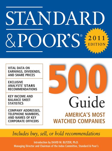 Cover for Standard & Poor's 500 guide