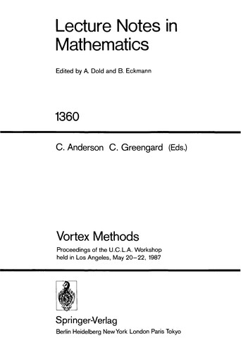 Cover for Vortex methods
