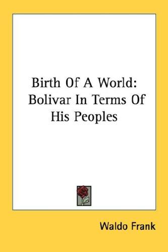 Cover for Birth Of A World